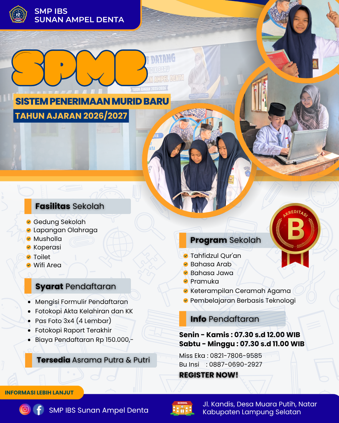 SPMB Gelombang 1 Tahun Pelajaran 2026/2027